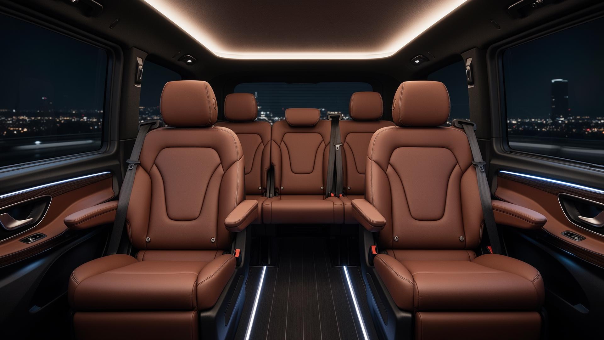 V-Class interior